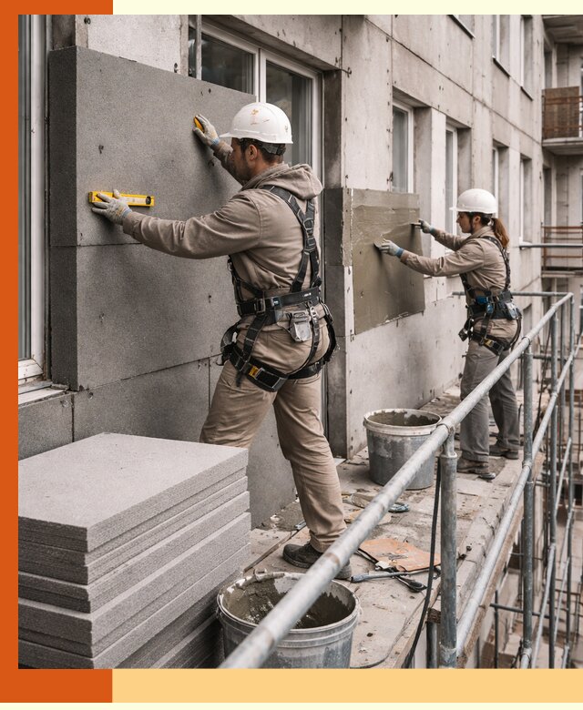 Утепление квартиры снаружи под ключ в бору