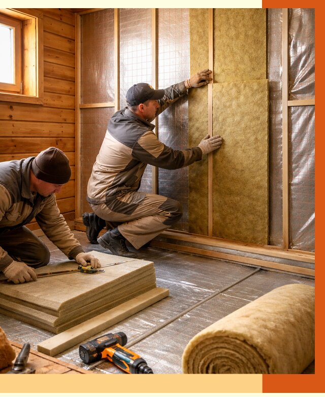 Утепление бани изнутри в бору под ключ от 4364 руб./м² | ТепломастерБор