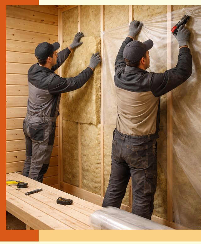 Профессиональное утепление сауны в бору с гарантиями качества