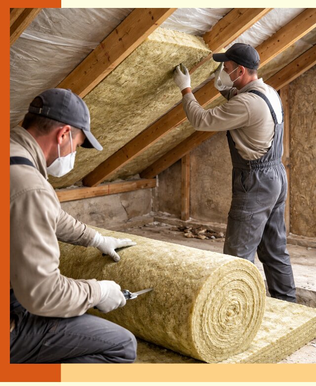 Утепление чердака минватой быстро и качественно в бору
