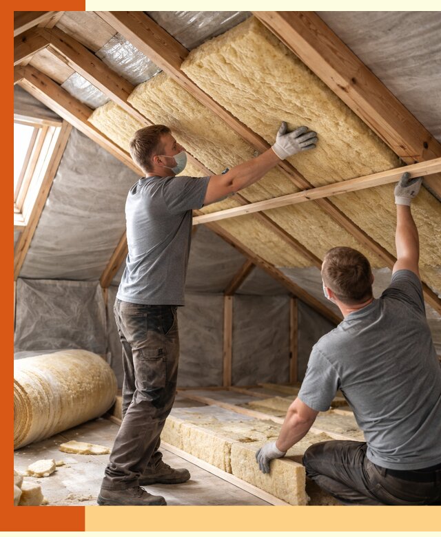Утепление мансарды минеральной ватой в бору — быстро и качественно