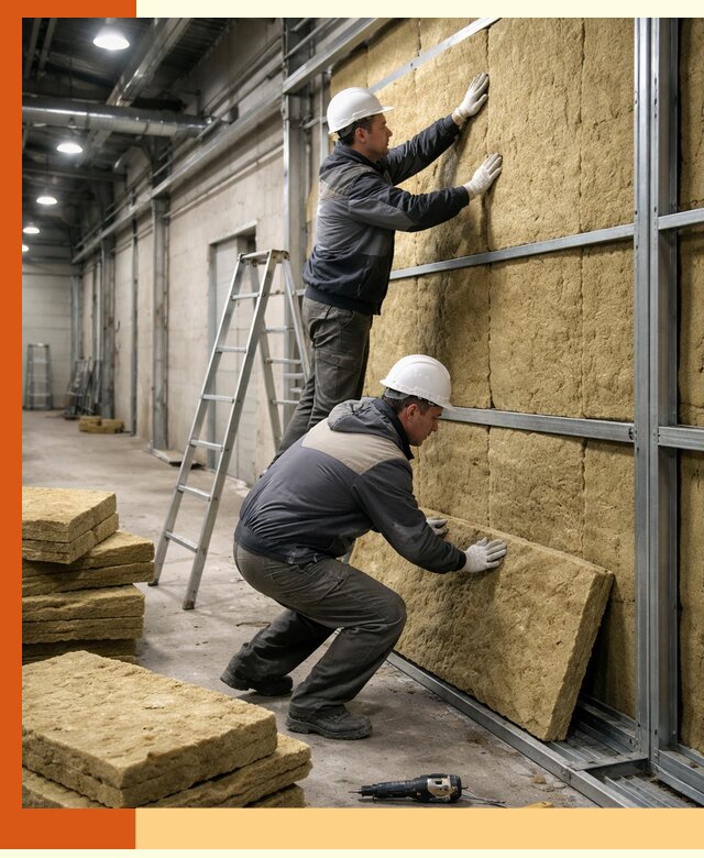 Утепление цеха под ключ в бору с гарантией качества