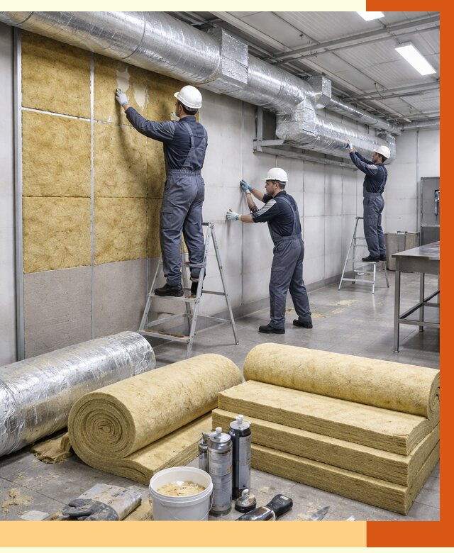 Утепление пищевого цеха в бору от 12988 руб./м² — комплексно под ключ | ТепломастерБор