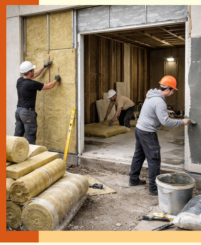 Утепление торгового павильона в бору — качественно и энергоэффективно