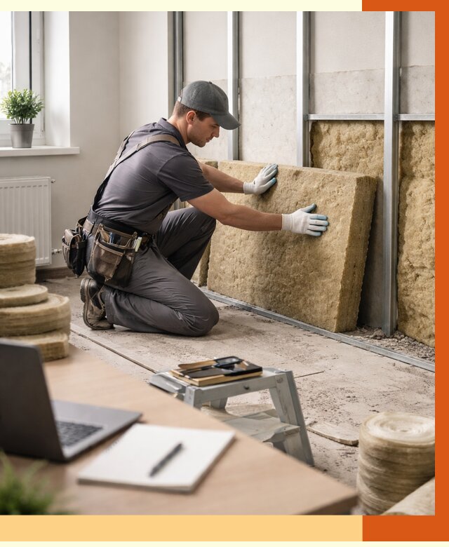 Утепление офиса в бору от 4676 руб/м2 — комплексное утепление офиса под ключ | ТепломастерБор