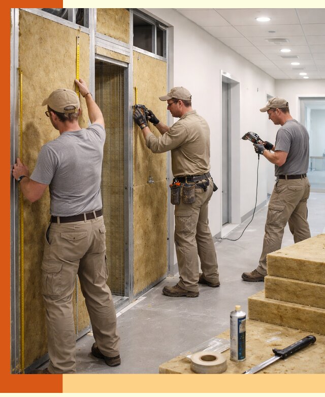 Утепление медицинского центра в бору — энергосбережение и комфорт