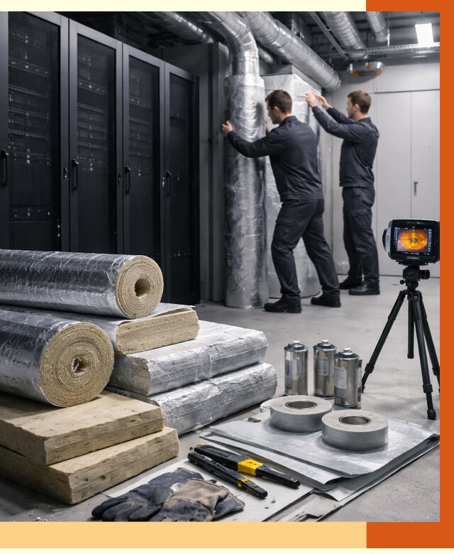 Утепление серверной в бору от 8832 руб./м² — комплексно под ключ | ТепломастерБор