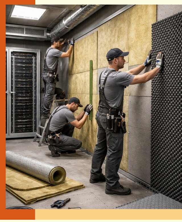 Утепление серверной комнаты профессионально в бору