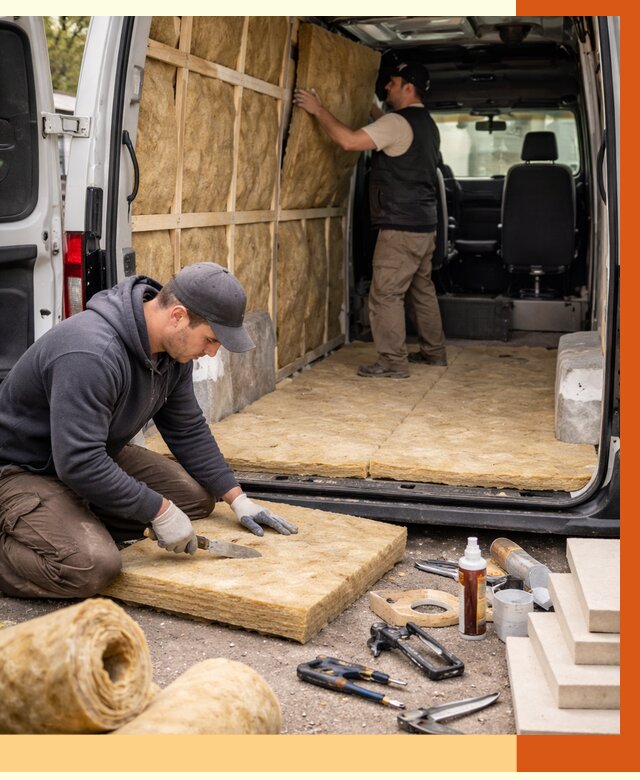 Утепление кемпера в бору под ключ от 12468 руб. — профессионально | ТепломастерБор