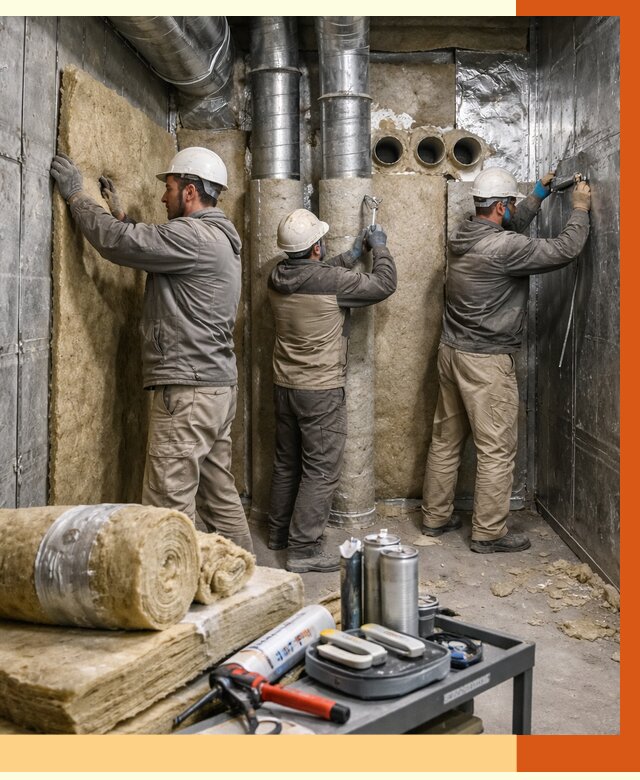 Утепление венткамеры в бору под ключ от 1507 руб. — профессионально | ТепломастерБор