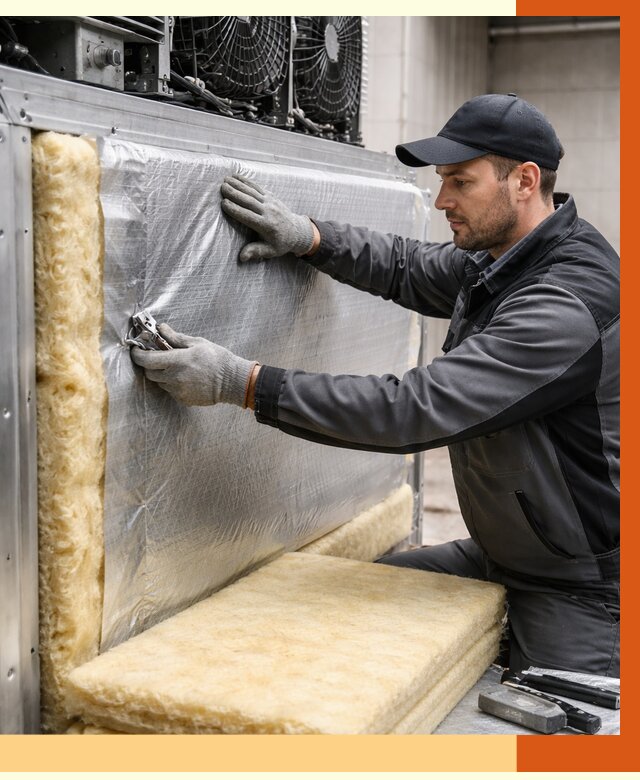 Утепление холодильного агрегата в бору от 8832 руб. под ключ | ТепломастерБор