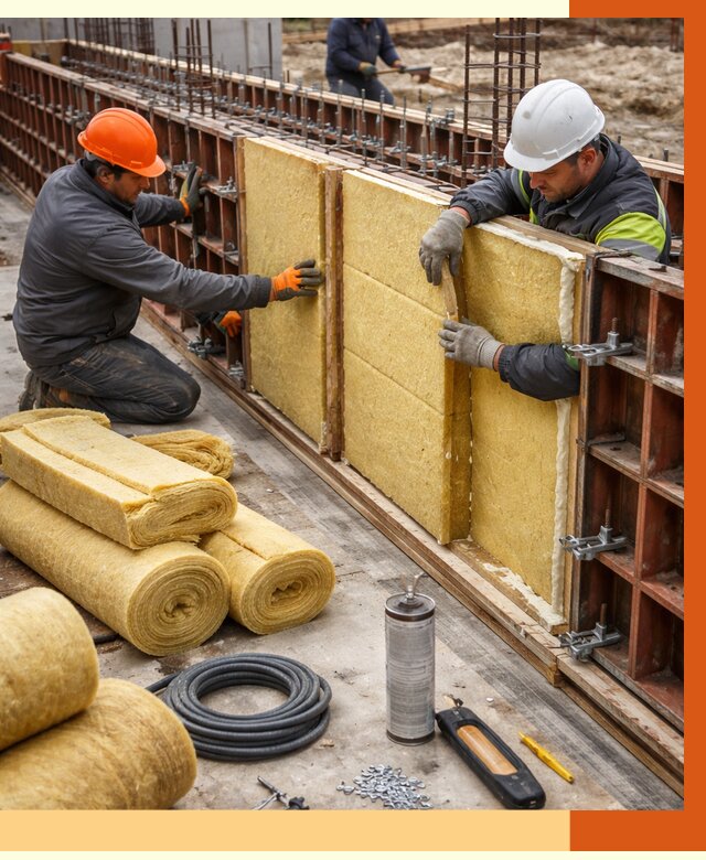 Теплоизоляция опалубки в бору от 7481 руб. за м2 — услуги и монтаж | ТепломастерБор