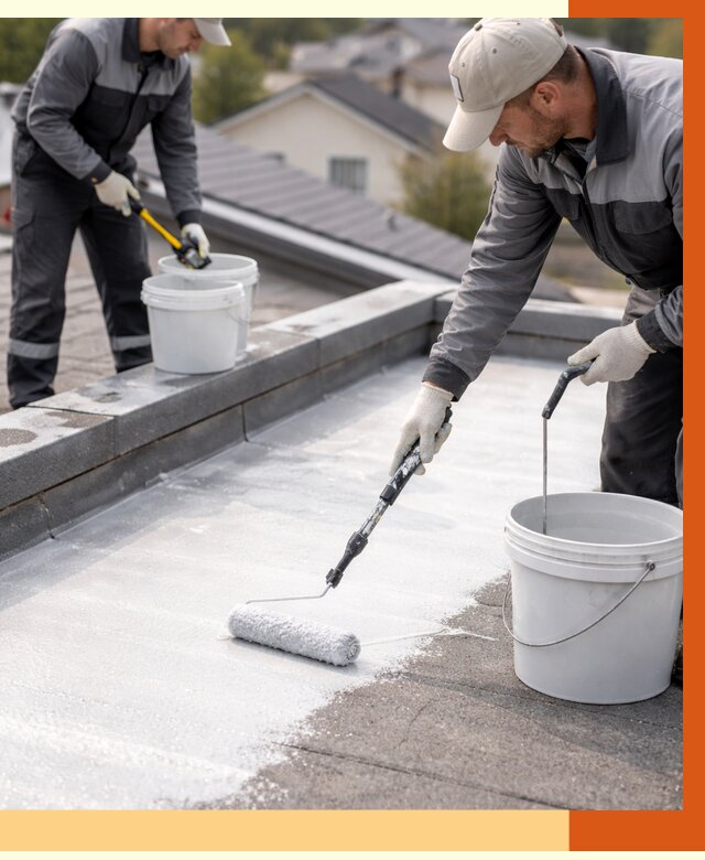 Утепление кровли жидкой теплоизоляцией в бору от 2234 руб./м2 | ТепломастерБор