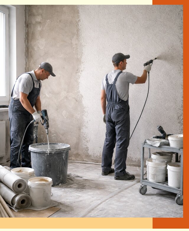 Утепление стен жидкой теплоизоляцией в бору от 4364 руб/м² | ТепломастерБор