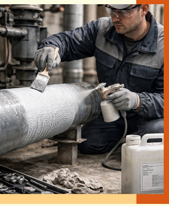 Утепление оборудования жидкой теплоизоляцией в бору от 4676 руб. | ТепломастерБор