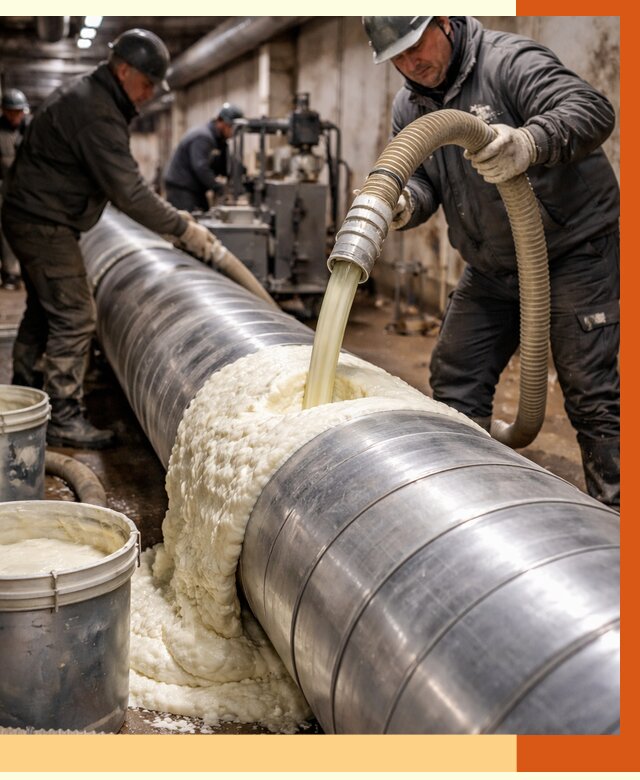 Утепление теплотрассы жидкой теплоизоляцией в бору от 4364 руб. | ТепломастерБор