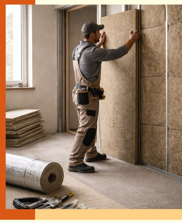 Шумоизоляция дома в бору — комплексная защита от шума