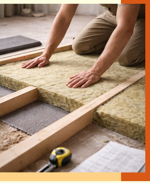 Шумоизоляция пола в бору от 1299 руб./м² — профессиональная звукоизоляция | ТепломастерБор