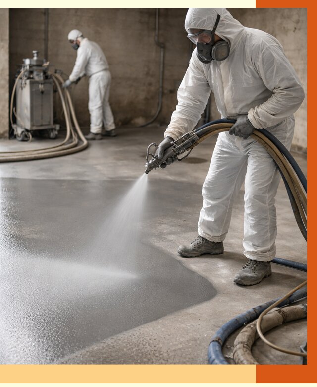 Гидроизоляция полимочевиной в бору от 8832 руб/м² — напыление полимерной гидроизоляции | ТепломастерБор