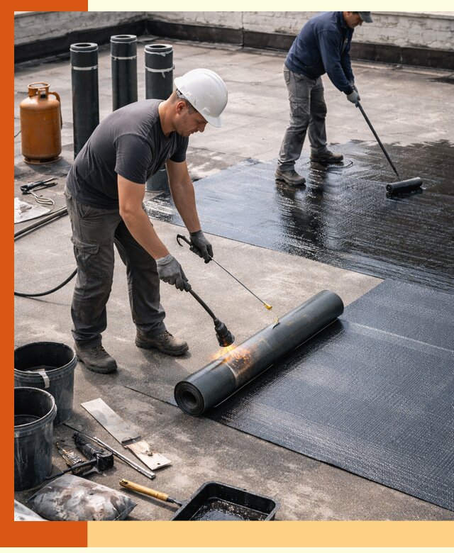 Гидроизоляция кровли в бору — надежная защита от протечек