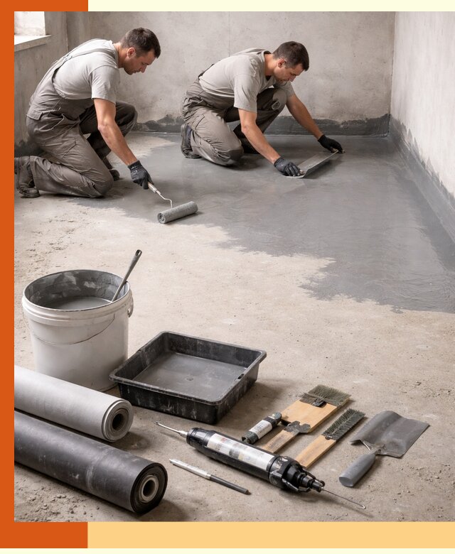 Гидроизоляция пола в бору — надежная защита от влаги и протечек