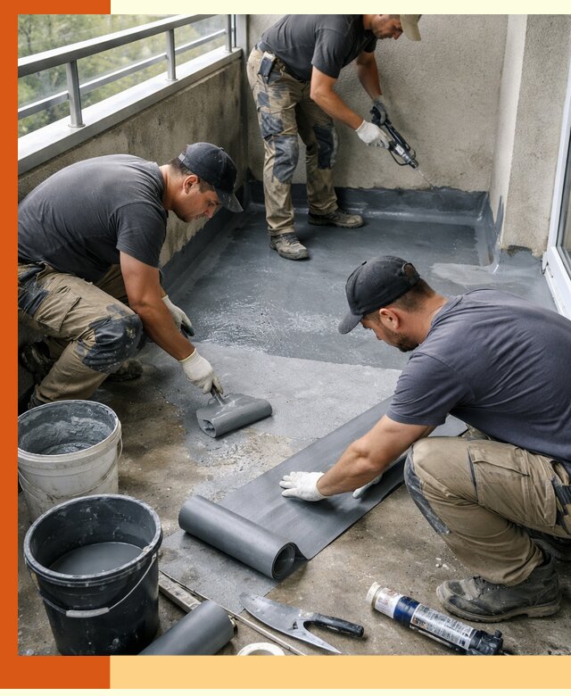 Гидроизоляция балкона в бору: надежная защита от протечек