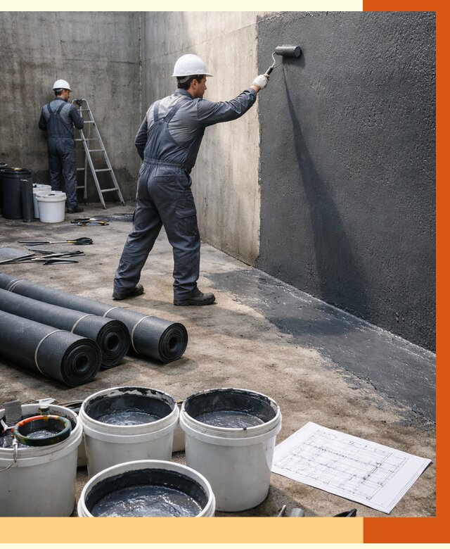 Гидроизоляция резервуара в бору от 124680 руб. под ключ | ТепломастерБор