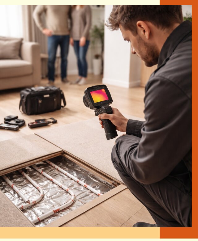 Тепловизионное обследование теплого пола в бору от 4676 руб. — ТепломастерБор