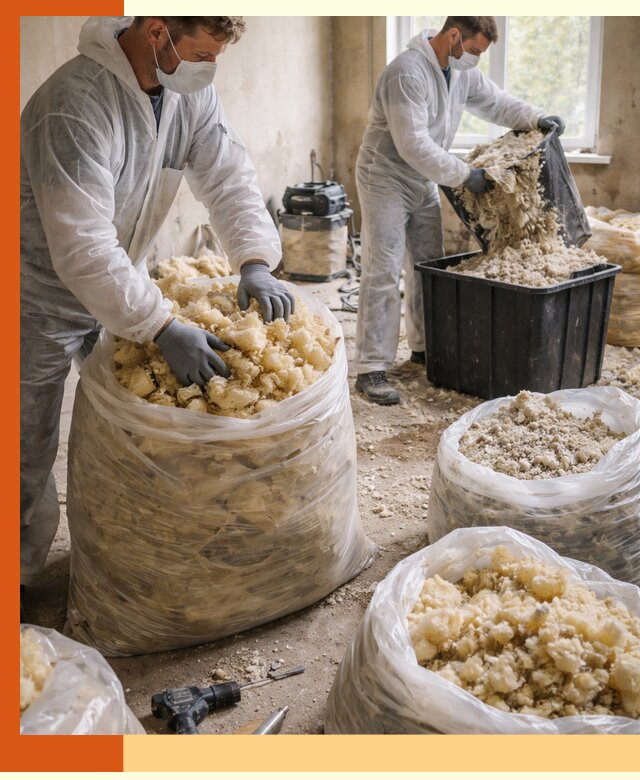 Утилизация старого утеплителя в бору быстро и безопасно