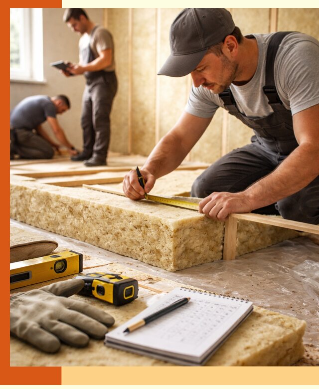 Расчет толщины утеплителя для зданий и помещений в бору